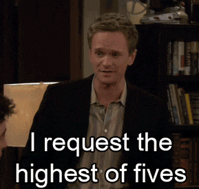 barney - barney, high five, beşlik